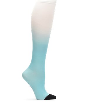 Ombre Aruba Turquoise Nurse Mates Ombre Compression Socks